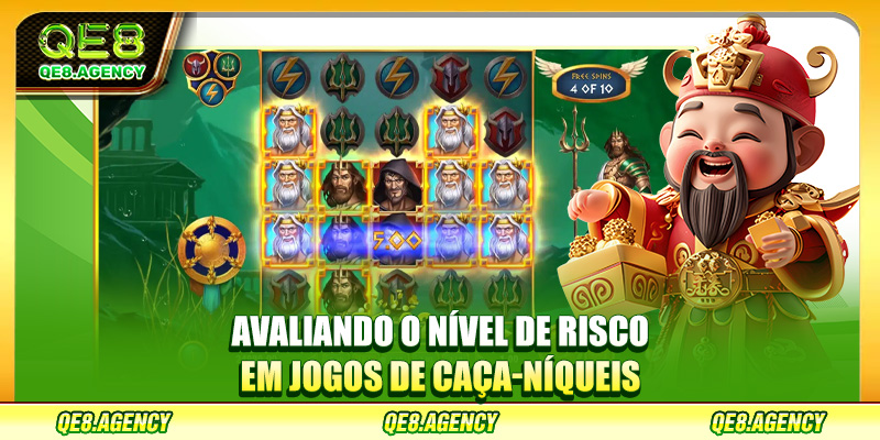 Avaliando o nível de risco em jogos de caça-níqueis