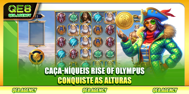 Caça-níqueis Rise Of Olympus - Conquiste As Alturas