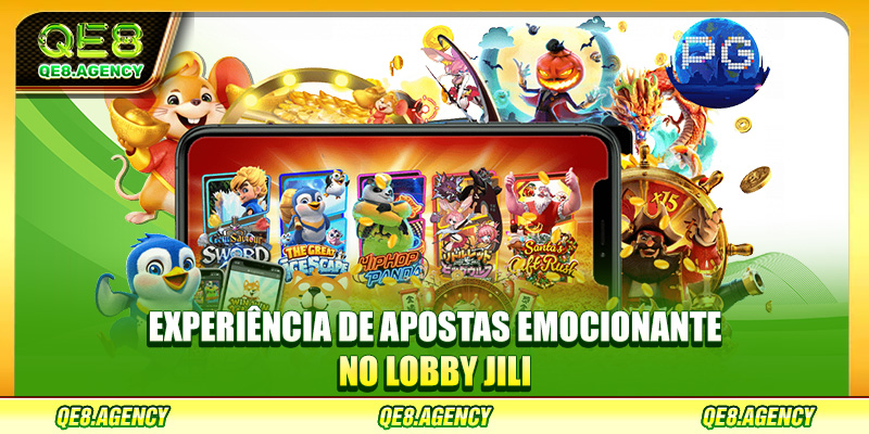 Experiência de apostas emocionante no lobby Jili