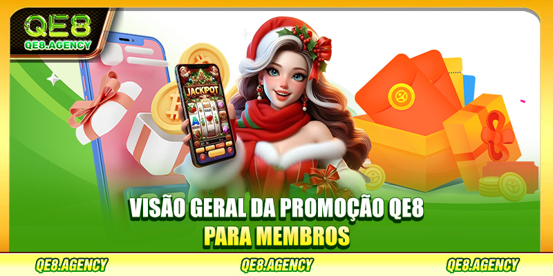 Visão geral da promoção QE8 para membros